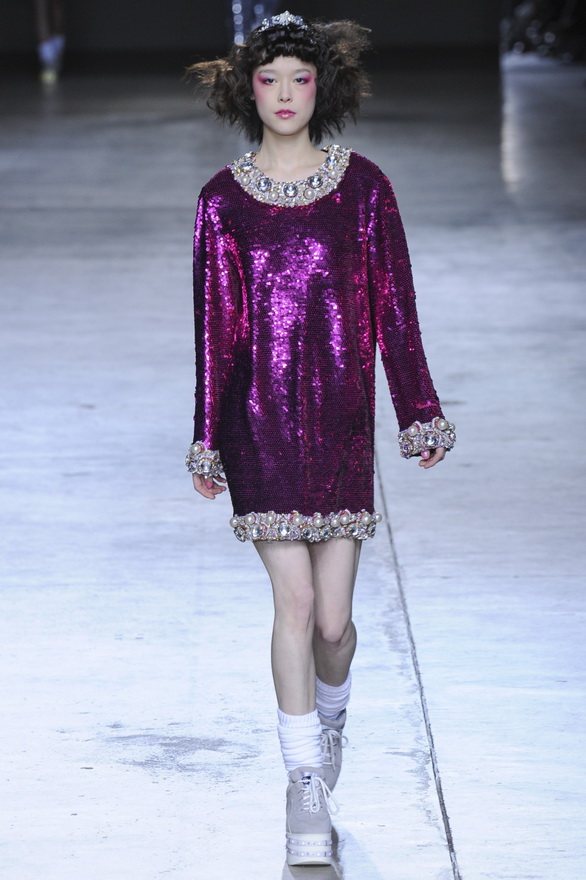 Sparkling sequin dress