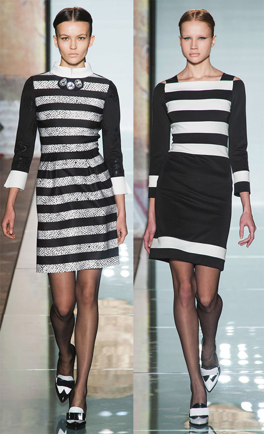 Roccobarocco Black and White Dresses