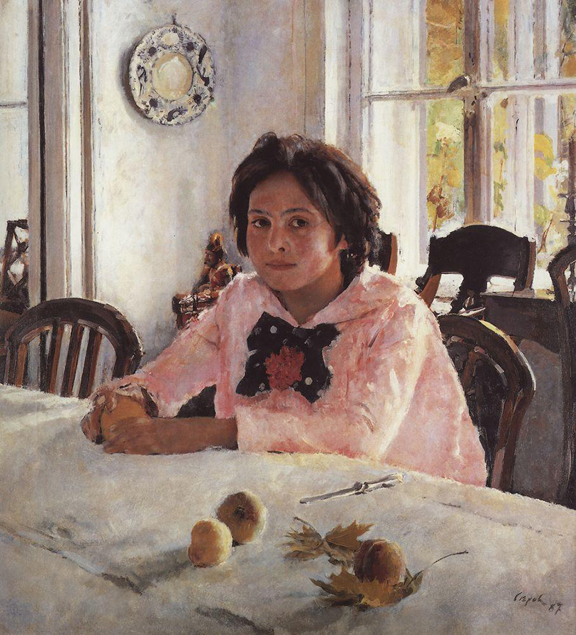 Valentin Serov Girl with peaches