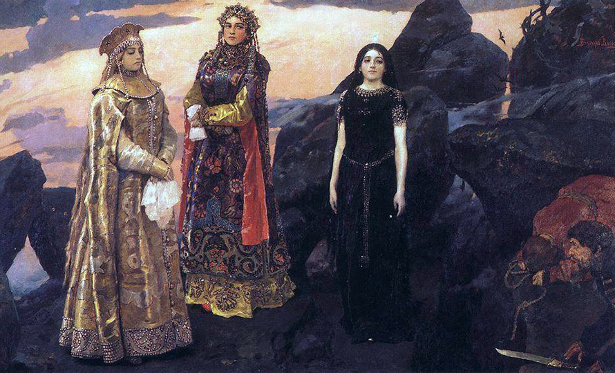 painting by artist Vasnetsov