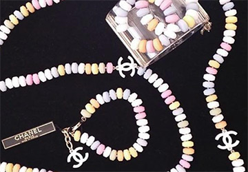 Funky jewelry from Chanel