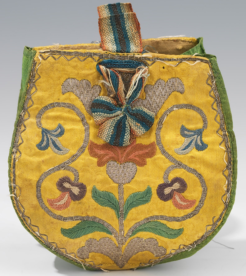 Antique bag from the 18th century