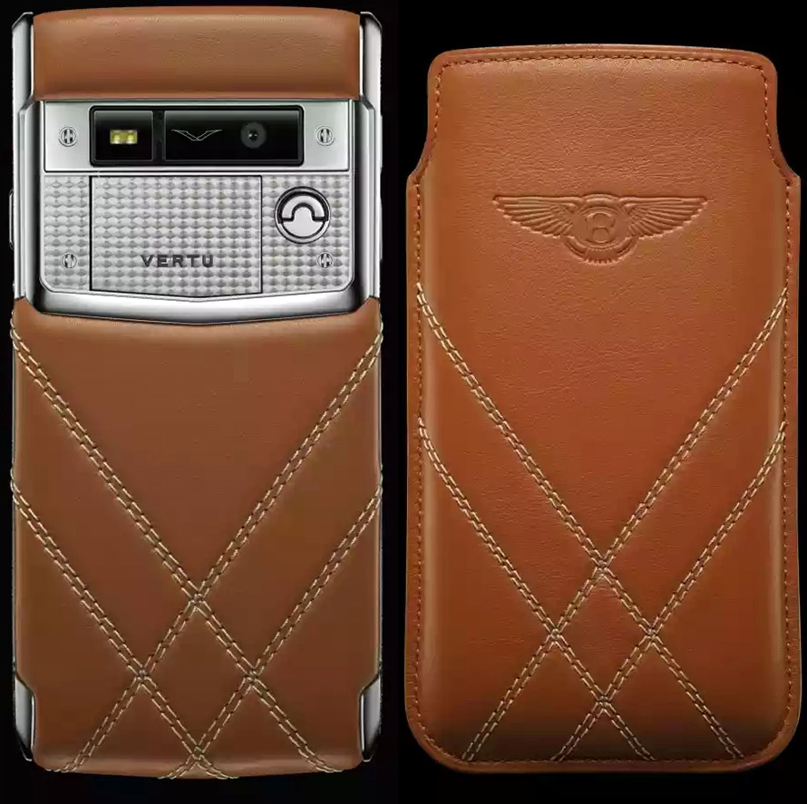 Smartphone de Vertu et Bentley