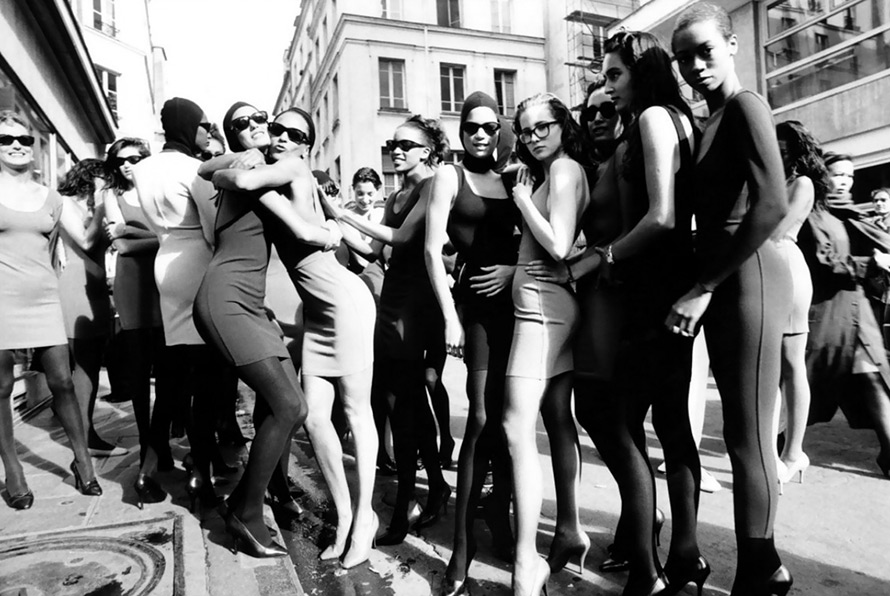 Models from the show Azzedine Alaya 1986