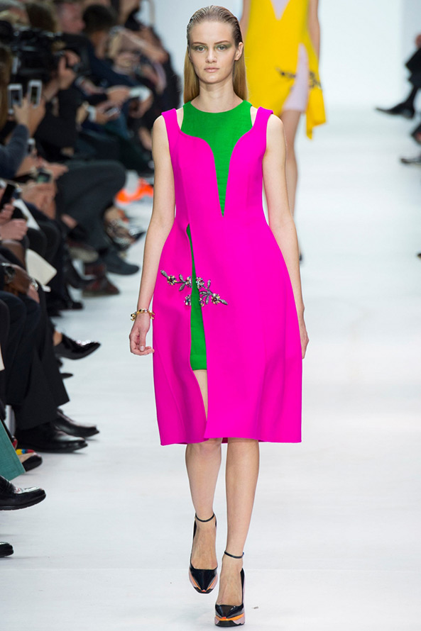 Christian Dior Bright Dress