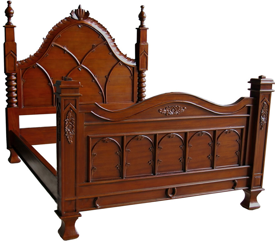 Gothic style bed