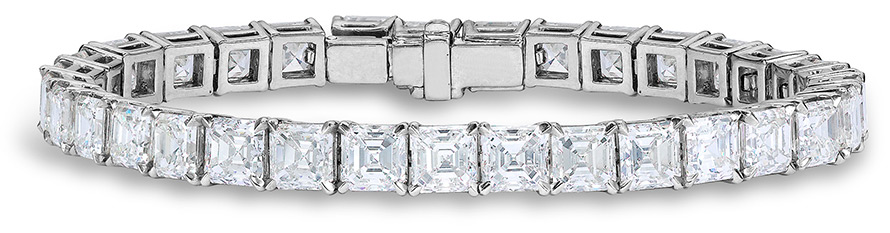 Bracelet with diamonds