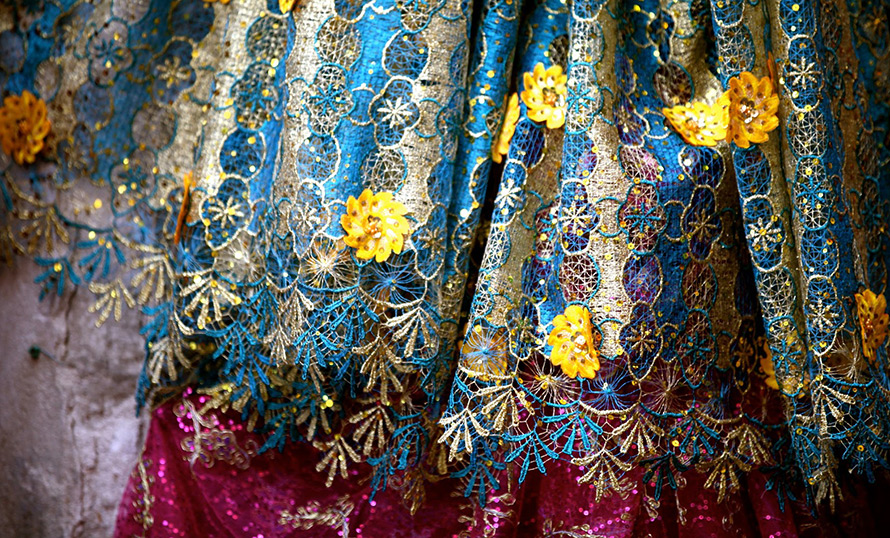 Fabrics for New Year's dresses