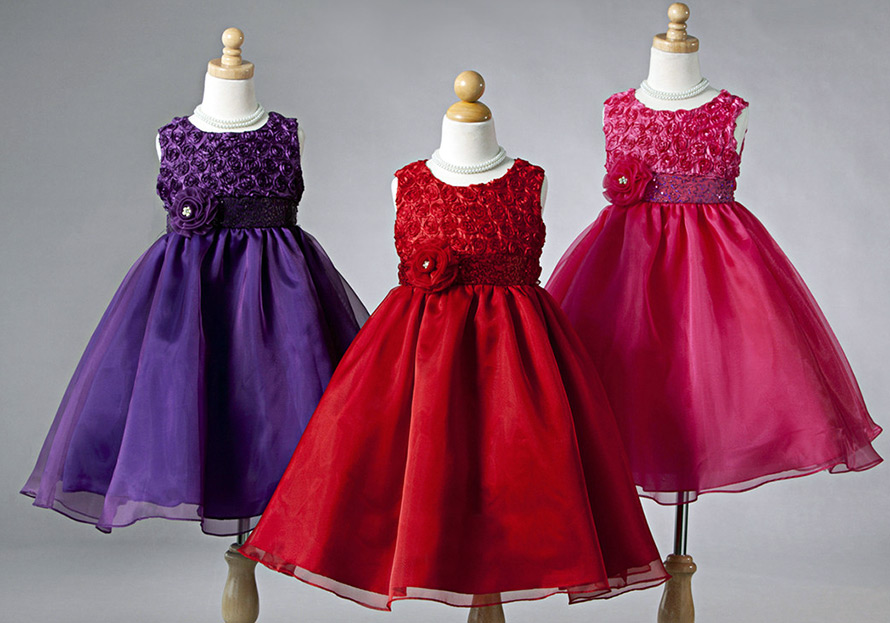 New Year's dresses for girls