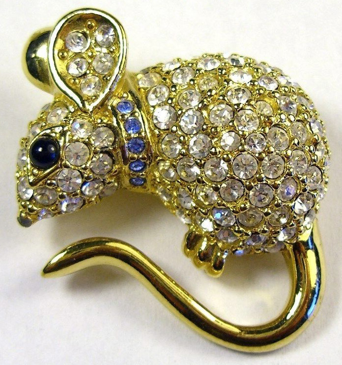 Brooch for New Year