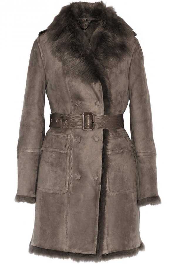 Sheepskin coat by Burberry London