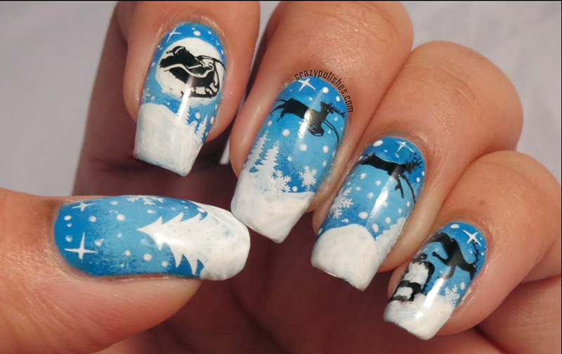 Ideas for New Year's manicure photo