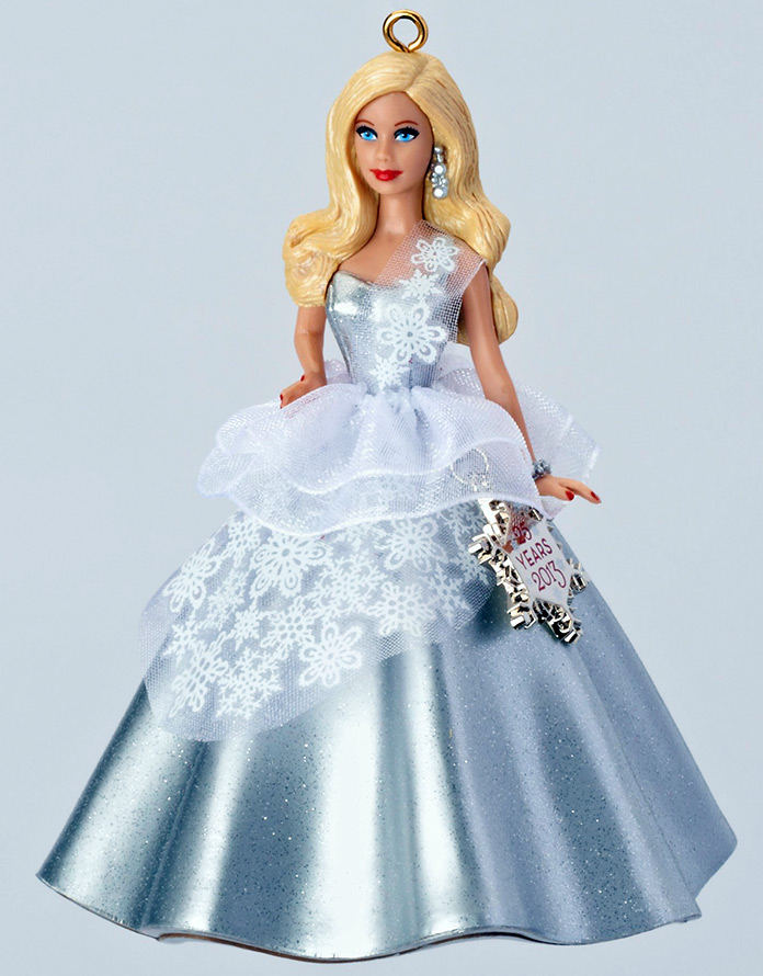 Christmas Barbie doll - decoration