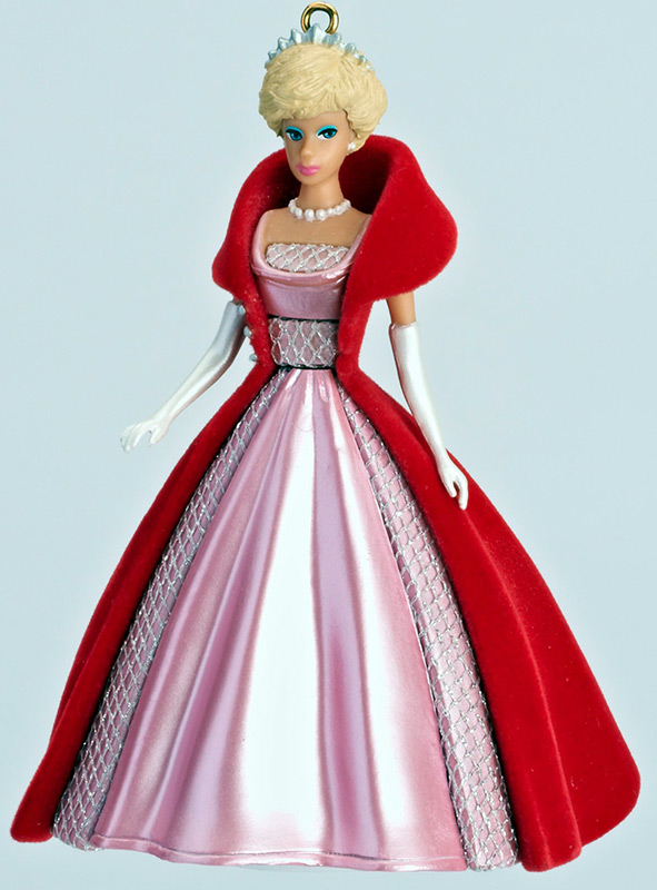 Christmas Barbie doll - decoration