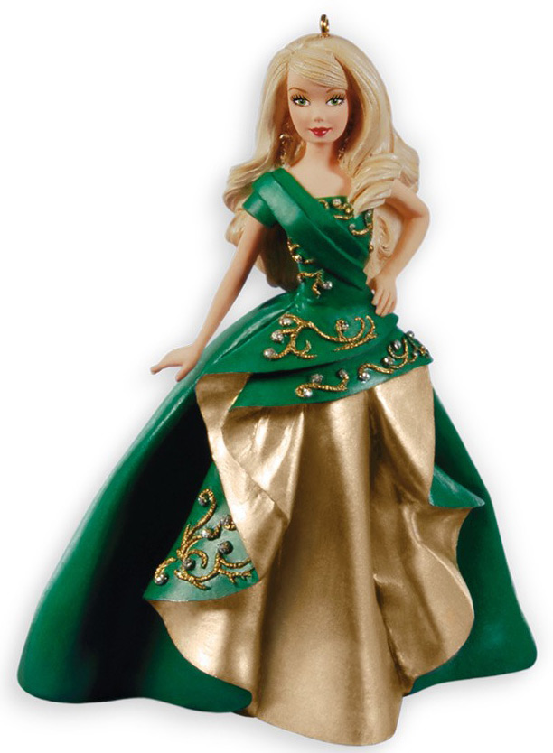 Christmas Barbie doll - decoration