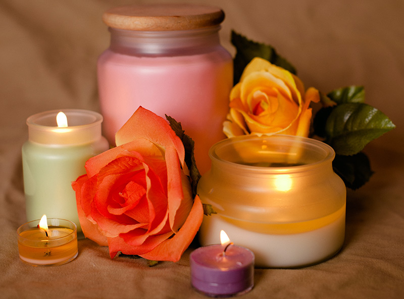 Scented and perfume candles