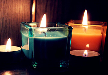 Scented and perfume candles