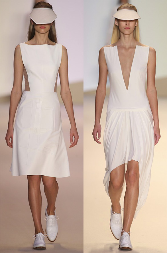 White dresses spring-summer 2024