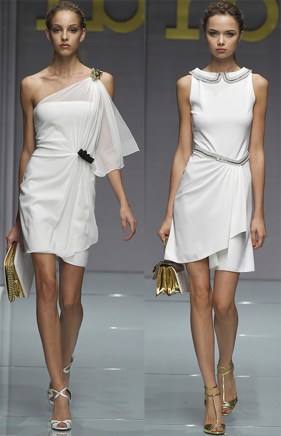 White dresses spring-summer 2024