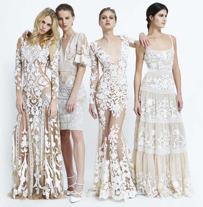 White dresses spring-summer 2024