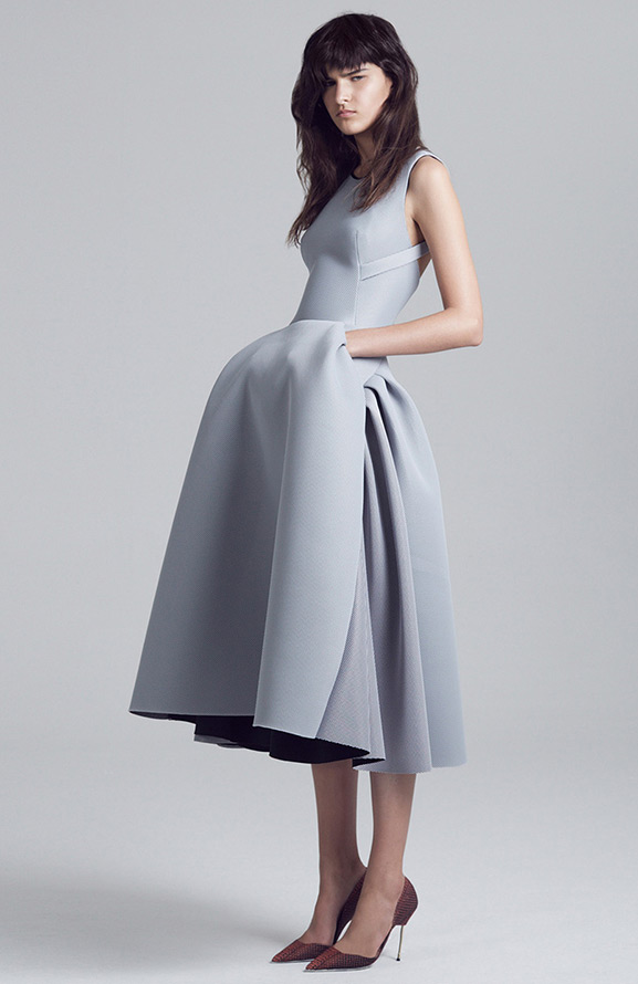 Gray dress photo