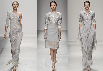 Gray dresses spring-summer 2024