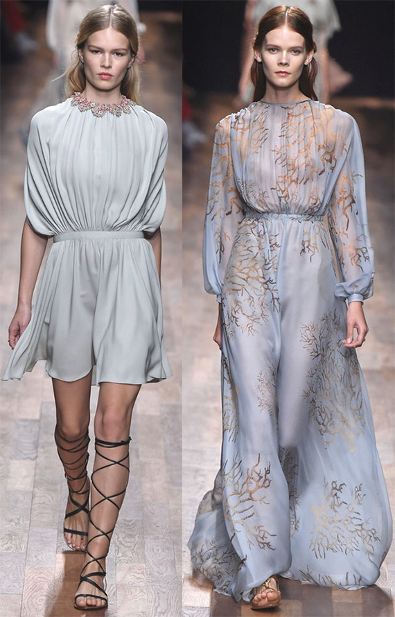 Blue dresses spring-summer 2024