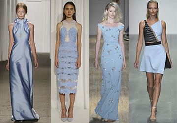 Blue dresses spring-summer 2024