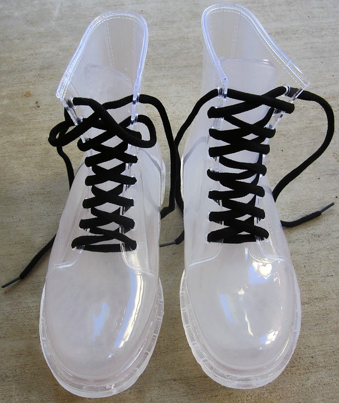 Transparent PVC Shoes