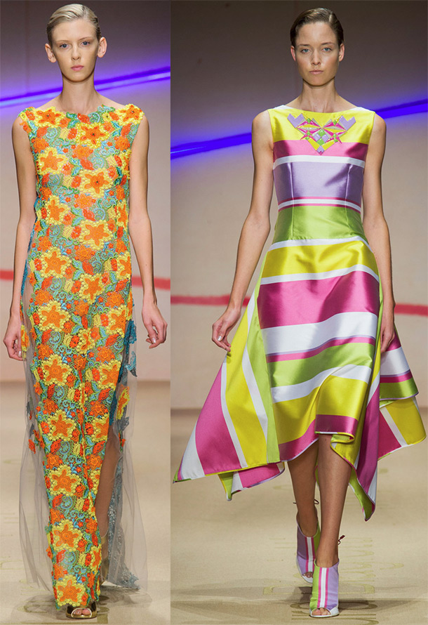 Laura Biagiotti bright dresses