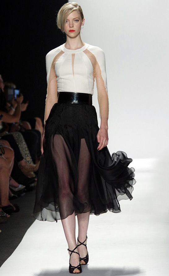 Skirt by Carmen Marc Valvo