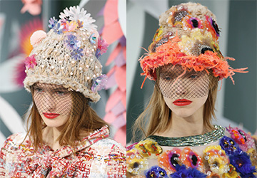 Chanel hats spring-summer 2024