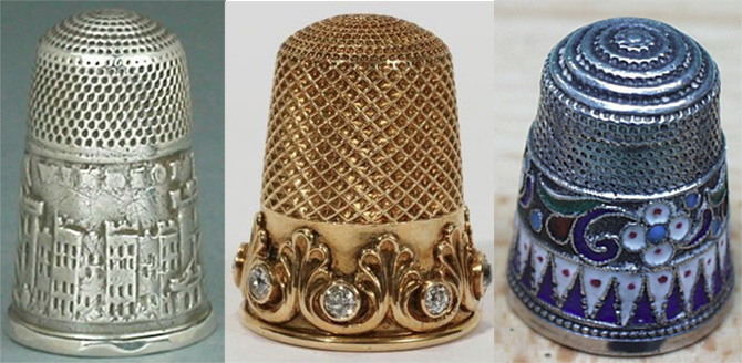 Vintage thimbles