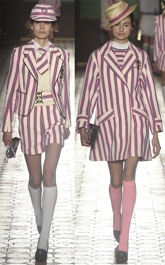 Striped print in 2024 collections