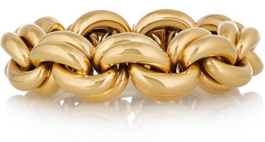 gold bracelet - chain