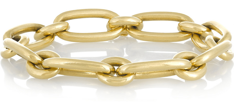 gold bracelet - chain