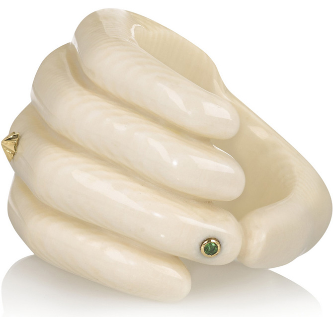 Mammoth ivory ring