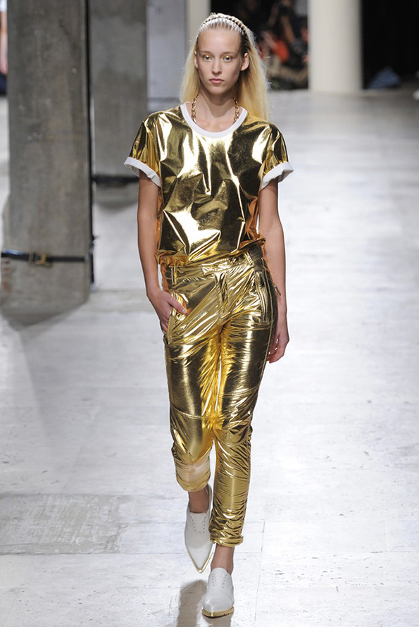 Gold Pants 2024