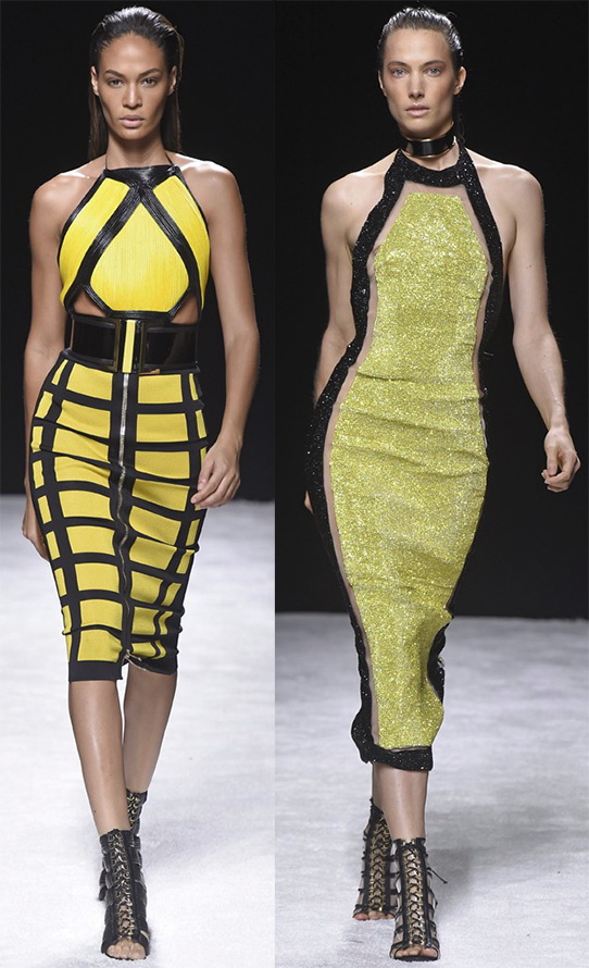 yellow dresses spring-summer 2024