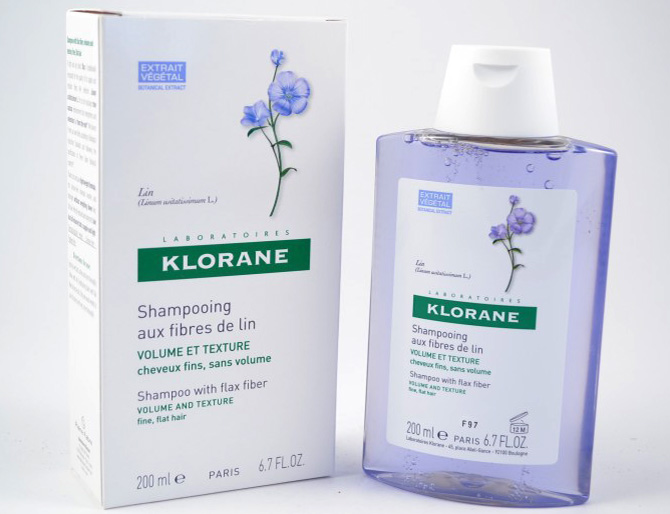 KLORANE flaxseed shampoo