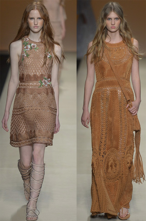 Brown dresses spring-summer 2024