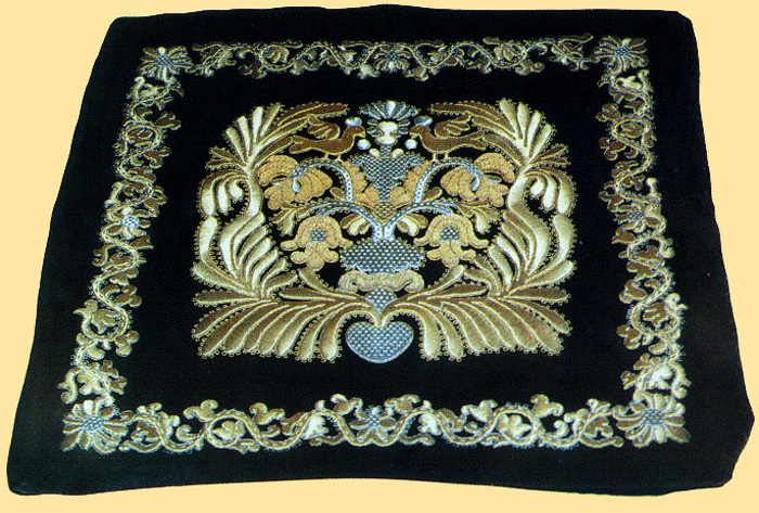 Gold embroidery in Russia