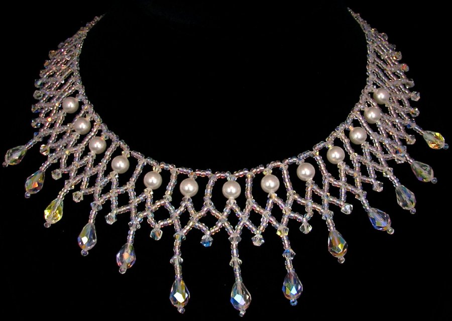 beaded necklace