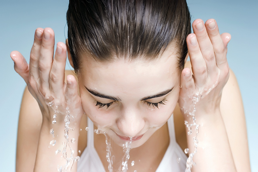 Thermal water for facial beauty