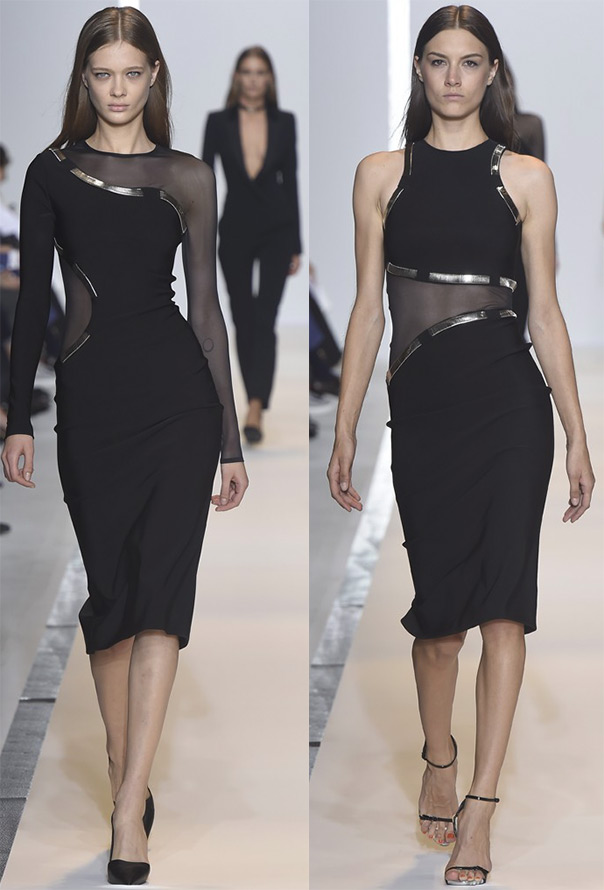 Black dresses spring-summer 2024