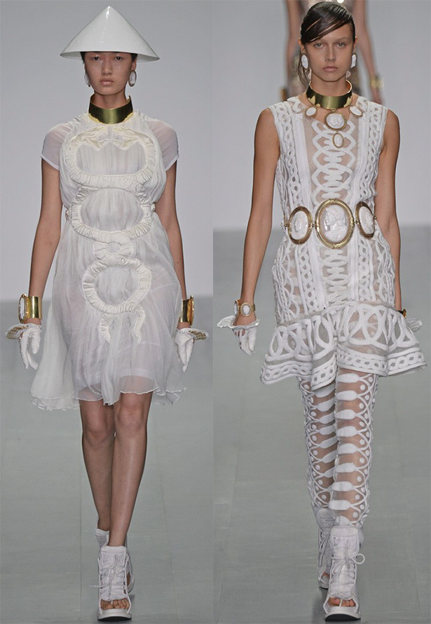 Sheer dresses spring-summer 2024