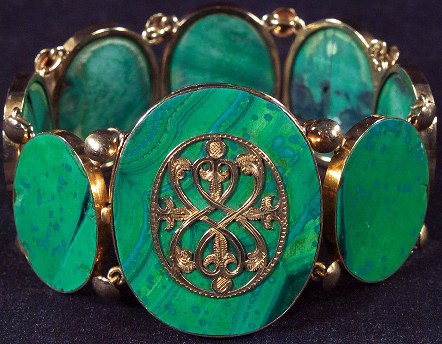 Malachite bracelet