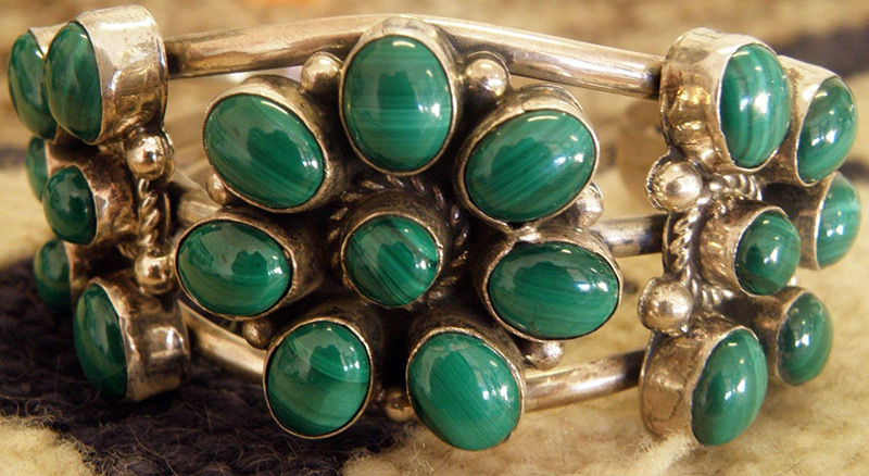 Malachite bracelet