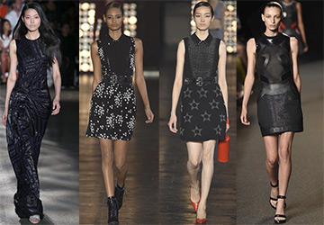 Dark dresses spring-summer 2024