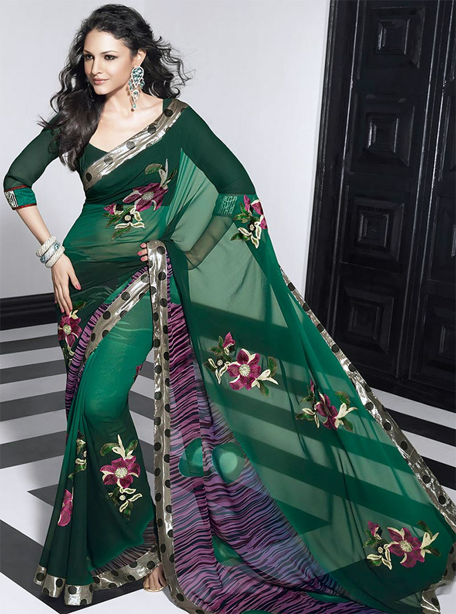 Indian sarees in the fashion world